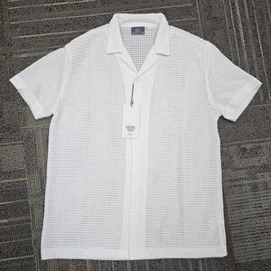 Level Ten White Men's‎ Shirt